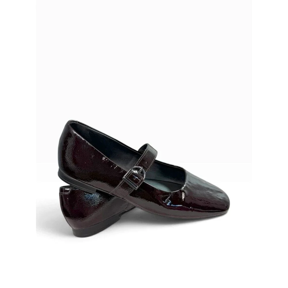 STOCKHOLM Design Group Raisan Trendy Ballet Flat Mary Janes Patent Leather EU 38